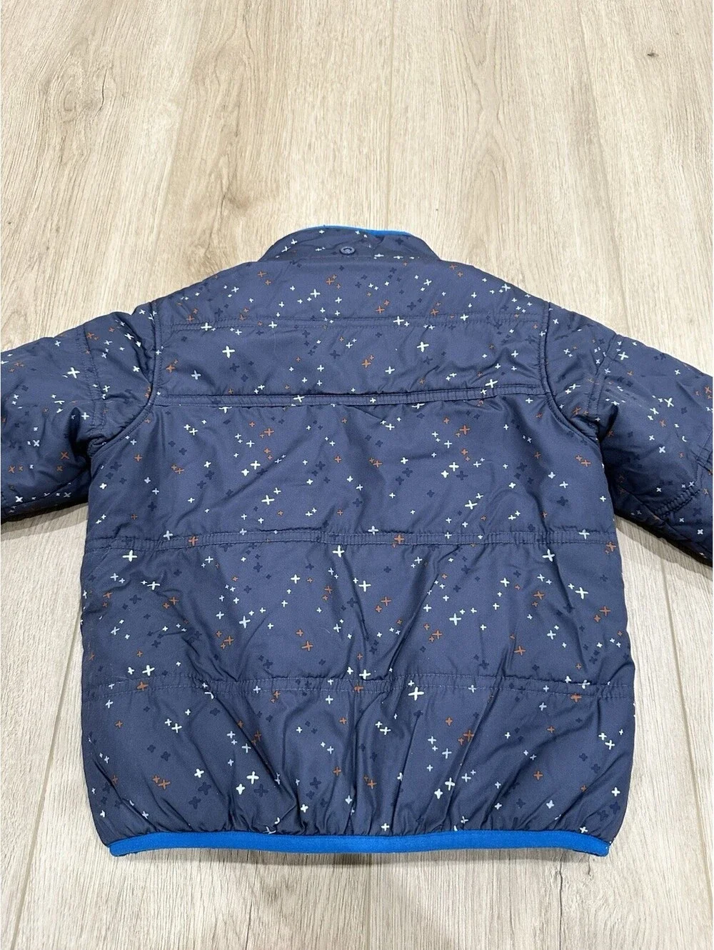 Patagonia Reversible Tribbles Jacket Toddler Boy Sherpa Puffer Coat 3T